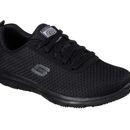 Skechers Genter Bronaugh Women's Slip Resistant Work Trainers - Black additional 1