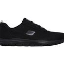 Skechers Genter Bronaugh Women's Slip Resistant Work Trainers - Black additional 5