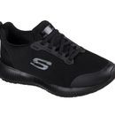 Skechers Squad Slip Resistant Women's Work Trainers - Black additional 1