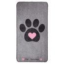 Pet Rebellion Big Paws XL Pink Heart Print Dog Mat additional 3