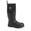 Muck Boots Chore Max Steel Toe Tall Wellington Boots in Black additional 1