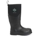 Muck Boots Chore Max Steel Toe Tall Wellington Boots in Black additional 3