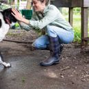 Muck Boots Hale Women's Wellington Boots - Black/Grey Check additional 2