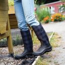 Muck Boots Hale Women's Wellington Boots - Black/Grey Check additional 9