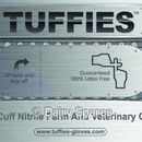 Tuffies Extra Long Blue Nitrile Powder FreeLatex Protective Gloves - 50 Pack GL44X/GL45X additional 2