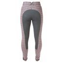 HyPERFORMANCE Frayer Ladies Breeches - Grey/Pink Check additional 2