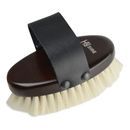 HySHINE Deluxe Goat Hair Wooden Body Brush - Dark Brown additional 2