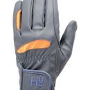 Hy5 Lightweight Riding Gloves - Navy/Orange additional 1