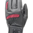 Hy5 Lightweight Riding Gloves - Black/Burgundy additional 1