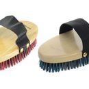HySHINE Natural Wooden Body Brush - 19.5 x 9.2cm additional 1
