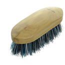 HySHINE Natural Wooden Dandy Brush - Teal/Black/White additional 3
