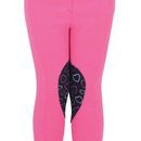 Hy Equestrian Heart Tots Jodhpurs - Hot Pink/Navy additional 1