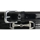 Hy Crystal Snaffle Bit Belt - Black additional 1