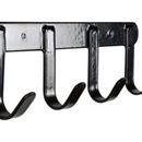 Stubbs S944 Four Hook Steel Storage Rack - Black additional 1