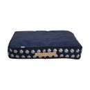 Companion Country Dog Mattress - Navy/White/Red Binding additional 3
