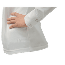 HyFASHION Charlotte Long Sleeved Show Shirt - White additional 3
