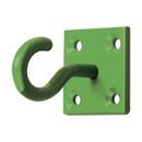 Perry Equestrian Stable Chain Hook On Plate - Pack of 2 (Various Colours) additional 2
