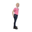 Lola Love Heart Children's Jodhpurs by Little Rider - Navy/Colourful Hearts additional 3