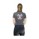 HyFASHION Eliza Sports Shirt - Charcoal/Rose Gold additional 3
