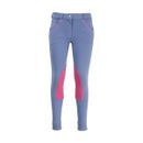HyPERFORMANCE Darcy Diamante Mizs Jodhpurs - Raspberry Pink/Blueberry Blue additional 1