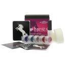 Glamourati Glitter Tattoo Kit for People - I Love Horses additional 1