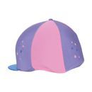 Hy Zeddy Three Tone Lycra Hat Silk - One Size additional 2