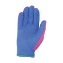 Hy5 Children's Zeddy Riding Gloves - Flamingo Pink/Cobalt Blue/Turquoise additional 2