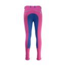 HyPERFORMANCE Zeddy Mizs Jodhpurs - Flamingo Pink/Cobalt Blue/Turquoise additional 2