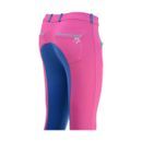 HyPERFORMANCE Zeddy Mizs Jodhpurs - Flamingo Pink/Cobalt Blue/Turquoise additional 3