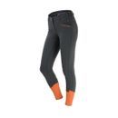 Coldstream Learmouth Ladies Breeches - Clementine Orange/Gargoyle Grey additional 1
