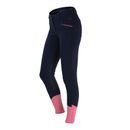 Coldstream Learmouth Ladies Breeches - Navy/Raspberry Sorbet (32") additional 1