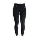 HyPERFORMANCE Diamante Ladies Breeches - Black/Berry additional 1