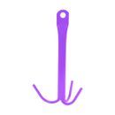 Perry Equestrian 3 Prong Tack Hook additional 6