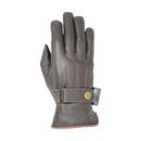 Hy5 Thinsulate™ Leather Winter Riding Gloves - Dark Brown/Tan Stitch additional 1