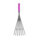 Red Gorilla Big Tidee Short Handle Plastic Mucking Out Rake additional 3