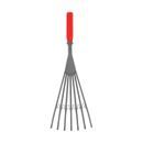 Red Gorilla Big Tidee Short Handle Plastic Mucking Out Rake additional 6