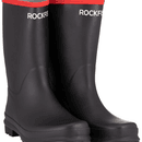 Rockfish Red Stripe Wellington Boot - Black with Red Stripe additional 1
