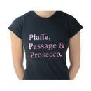 HyFASHION Piaffe, Passage &amp; Prosecco T-Shirt - Black/Rose Gold additional 2