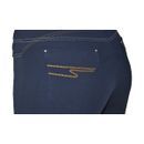 HyPERFORMANCE Malvern Ladies Breeches - Navy/Caramel Brown additional 7