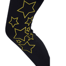 HyPERFORMANCE Stella Children's Riding Tights - Navy/Yellow additional 3