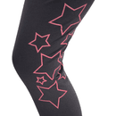HyPERFORMANCE Stella Children's Riding Tights - Iron Grey/Pink additional 3