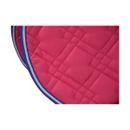 HySPEED Deluxe Pro Saddle Pad - Raspberry/Blue/White additional 2