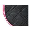 HySPEED Deluxe Pro Saddle Pad - Black/Raspberry/White additional 2
