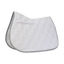 HySPEED Deluxe Pro Saddle Pad - White/Dark Grey/White additional 1