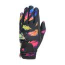 Hy5 Lightweight Printed Riding Gloves - Leaf Pattern additional 1
