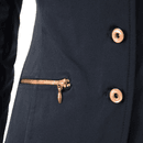 HyFASHION Rosalind Rose Gold Competition Jacket - Navy/Rose Gold additional 3