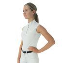HyFASHION Sophia Sleeveless Show Shirt - White additional 1