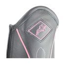 HyLAND Two Tone Leather Gaiters - Black/Pink additional 2