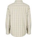 Hoggs Ambassador Junior Premier Tattersall Shirt - Ivory/Navy additional 2