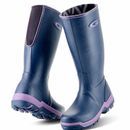 Grubs Rainline Wellington Boots - Aubergine additional 1